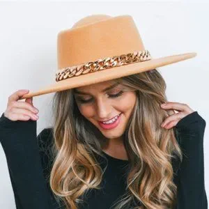 Undefined | Accessories | Chain Detailed Fall Winter Hat  display picture 2
